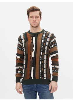 Only & Sons Sweter 22027676 Brązowy Regular Fit ze sklepu MODIVO w kategorii Swetry męskie - zdjęcie 182669006