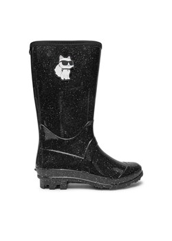 Karl Lagerfeld Kids Kalosze Z30311 M Czarny ze sklepu MODIVO w kategorii Kalosze dziecięce - zdjęcie 182669009