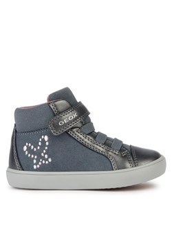 Geox Sneakersy B Gisli Girl B361MB 0SDNF C9002 M Szary ze sklepu MODIVO w kategorii Buty sportowe dziecięce - zdjęcie 182669119