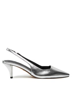 Nine West Sandały WFA3377-1 Srebrny ze sklepu MODIVO w kategorii Sandały damskie - zdjęcie 182669179