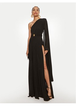 Elisabetta Franchi Sukienka wieczorowa AB-686-46E2 Czarny Regular Fit ze sklepu MODIVO w kategorii Sukienki - zdjęcie 182669187