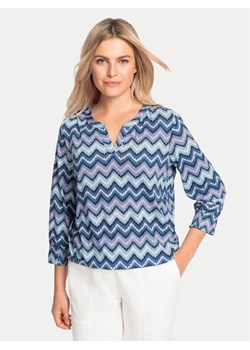 Olsen Bluzka 11105043 Niebieski Regular Fit ze sklepu MODIVO w kategorii Bluzki damskie - zdjęcie 182669338
