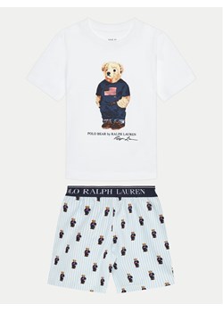 Polo Ralph Lauren Piżama 8P0142 Biały Regular Fit ze sklepu MODIVO w kategorii Piżamy dziecięce - zdjęcie 182669365