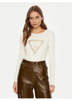 Guess Bluzka W5RR39 Z2NQ2 Biały Regular Fit - id: 0000304599019 - marki Guess - 182669406 Guess Bluzka W5RR39 Z2NQ2 Biały Regular Fit ze sklepu MODIVO w kategorii Bluzki damskie - zdjęcie 182669406