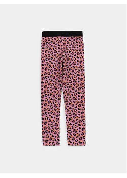 Coccodrillo Legginsy WC4122104CEK Różowy Slim Fit ze sklepu MODIVO w kategorii Spodnie dziewczęce - zdjęcie 182669515