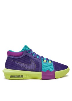 Nike Buty do koszykówki Lebron Witness VIII FB2239 500 Fioletowy ze sklepu MODIVO w kategorii Buty sportowe męskie - zdjęcie 182669675