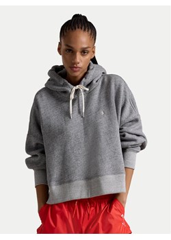 Polo Ralph Lauren Bluza 211910189001 Szary Oversize ze sklepu MODIVO w kategorii Bluzy damskie - zdjęcie 182669737