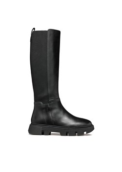 Geox Loafersy Vilde D46UAD 043NH C9999 Czarny ze sklepu MODIVO w kategorii Lordsy damskie - zdjęcie 182669806