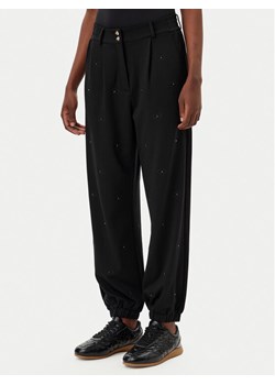 Liu Jo Sport Spodnie dresowe TA5193 J5942 Czarny Relaxed Fit ze sklepu MODIVO w kategorii Spodnie damskie - zdjęcie 182669836