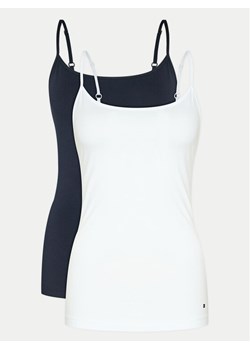 Tommy Hilfiger Komplet 2 topów UW0UW04891 Kolorowy Slim Fit ze sklepu MODIVO w kategorii Bluzki damskie - zdjęcie 182669838