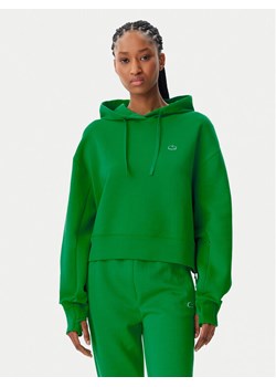 Lacoste Bluza SF0281 Zielony Regular Fit ze sklepu MODIVO w kategorii Bluzy damskie - zdjęcie 182669907