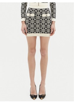 Elisabetta Franchi Spódnica mini GK-04B-47E2-V260 Czarny Slim Fit ze sklepu MODIVO w kategorii Spódnice - zdjęcie 182670038