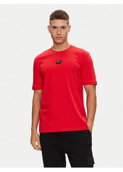 Hugo T-Shirt Diragolino_Gel 50528171 Czerwony Regular Fit ze sklepu MODIVO w kategorii T-shirty męskie - zdjęcie 182670109