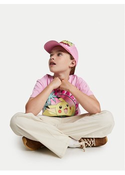 NAME IT T-Shirt Fami Pokemon 13240888 Różowy Standard Fit ze sklepu MODIVO w kategorii Bluzki dziewczęce - zdjęcie 182670187