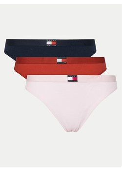 Tommy Hilfiger Komplet 3 par stringów UW0UW05641 Kolorowy ze sklepu MODIVO w kategorii Majtki damskie - zdjęcie 182670207