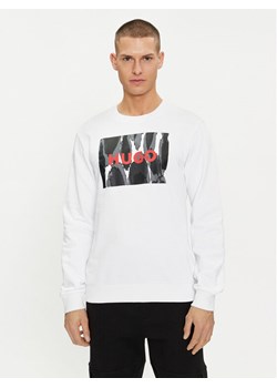 Hugo Bluza Duragol_U242 50513335 Biały Regular Fit ze sklepu MODIVO w kategorii Bluzy męskie - zdjęcie 182670318