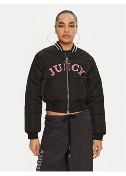 Juicy Couture Kurtka bomber Kelsey JCOIJ224557 Czarny Regular Fit ze sklepu MODIVO w kategorii Kurtki damskie - zdjęcie 182670485