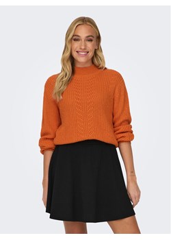 JDY Golf Justy 15305467 Pomarańczowy Regular Fit - id: 0000303069674 - marki Jdy - 182670487 JDY Golf Justy 15305467 Pomarańczowy Regular Fit ze sklepu MODIVO w kategorii Swetry damskie - zdjęcie 182670487