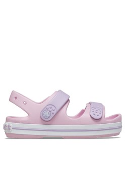 Crocs Sandały Crocband Cruiser Sandal Kids 209423 Różowy ze sklepu MODIVO w kategorii Sandały dziecięce - zdjęcie 182670497