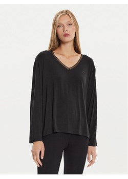 Tommy Hilfiger Bluzka UW0UW05568 Czarny Regular Fit ze sklepu MODIVO w kategorii Bluzki damskie - zdjęcie 182670526