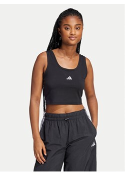 adidas Top Essentials Small Logo JE1321 Czarny Slim Fit - id: 0000304730894 - marki adidas - 182670675 adidas Top Essentials Small Logo JE1321 Czarny Slim Fit ze sklepu MODIVO w kategorii Bluzki damskie - zdjęcie 182670675