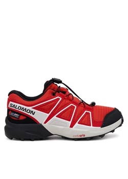 Salomon Trekkingi Speedcross Waterproof L47733800 Czerwony - id: 0000304713675 - marki Salomon - 182670727 Salomon Trekkingi Speedcross Waterproof L47733800 Czerwony ze sklepu MODIVO w kategorii Buty trekkingowe dziecięce - zdjęcie 182670727