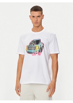 Hugo T-Shirt Damotoro 50514092 Biały Relaxed Fit ze sklepu MODIVO w kategorii T-shirty męskie - zdjęcie 182670766