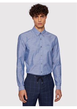 Boss Koszula Rod_53E 50447478 Niebieski Slim Fit ze sklepu MODIVO w kategorii Koszule męskie - zdjęcie 182670797