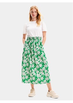 Desigual Sukienka letnia Marlon 24SWVW40 Zielony Regular Fit ze sklepu MODIVO w kategorii Sukienki - zdjęcie 182670845