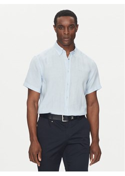 BOSS Koszula H-Roan 50539352 Błękitny Slim Fit ze sklepu MODIVO w kategorii Koszule męskie - zdjęcie 182671039