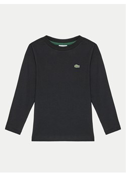 Lacoste Bluzka TJ1123 Czarny Regular Fit ze sklepu MODIVO w kategorii T-shirty chłopięce - zdjęcie 182671048