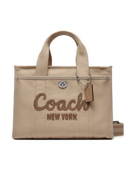 Coach Torebka Cargo CP164 Beżowy ze sklepu MODIVO w kategorii Torby Shopper bag - zdjęcie 182671055