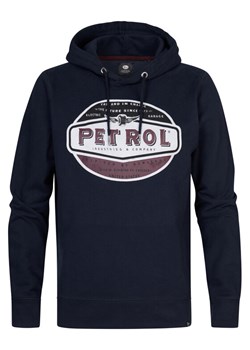 Petrol Industries Bluza M-3030-SWH235 Granatowy Regular Fit ze sklepu MODIVO w kategorii Bluzy męskie - zdjęcie 182671058
