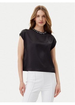Imperial Bluzka RIC3JBA Czarny Regular Fit ze sklepu MODIVO w kategorii Bluzki damskie - zdjęcie 182671059