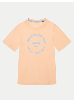 Jack&Jones Junior T-Shirt 12270001 Pomarańczowy Regular Fit ze sklepu MODIVO w kategorii T-shirty chłopięce - zdjęcie 182671068