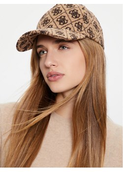 Guess Czapka z daszkiem AW5186 POL03 Beżowy ze sklepu MODIVO w kategorii Czapki z daszkiem damskie - zdjęcie 182671069
