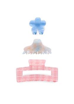 ONLY Zestaw 3 spinek do włosów 15340115 Różowy ze sklepu MODIVO w kategorii Spinki - zdjęcie 182671098