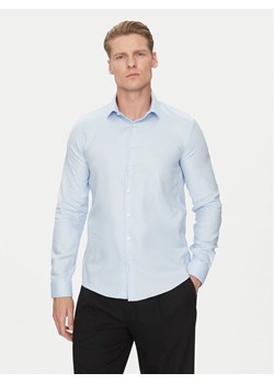 Calvin Klein Koszula K10K114316 Niebieski Slim Fit ze sklepu MODIVO w kategorii Koszule męskie - zdjęcie 182671116