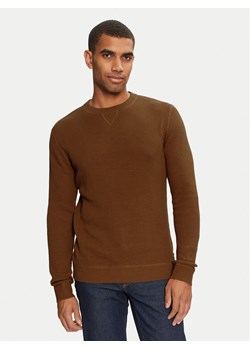 Jack&Jones Sweter 12264668 Brązowy Regular Fit ze sklepu MODIVO w kategorii Swetry męskie - zdjęcie 182671156