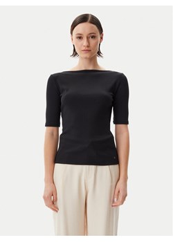 Calvin Klein Bluzka K20K208244 Czarny Slim Fit ze sklepu MODIVO w kategorii Bluzki damskie - zdjęcie 182671245