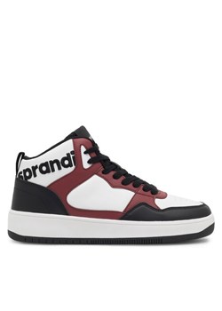 Sprandi Sneakersy HEAT MID MPRS-2022M03108-2 Bordowy ze sklepu MODIVO w kategorii Buty sportowe męskie - zdjęcie 182671395