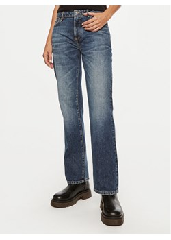 Guess Jeans Jeansy W4YA98 D5FC1 Granatowy Regular Fit ze sklepu MODIVO w kategorii Jeansy damskie - zdjęcie 182671436