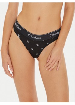 Calvin Klein Underwear Stringi 0000F3786E Czarny ze sklepu MODIVO w kategorii Majtki damskie - zdjęcie 182671447