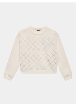 Guess Bluza J3BQ03 KAZQ2 Beżowy Relaxed Fit ze sklepu MODIVO w kategorii Bluzy chłopięce - zdjęcie 182671498