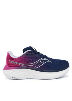 Saucony Buty do biegania Ride 18 S11000 Granatowy ze sklepu MODIVO w kategorii Buty sportowe damskie - zdjęcie 182671528