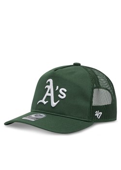 47 Brand Czapka z daszkiem MLB Oakland Athletics Mesh '47 HITCH B-MSHTC18GWP Zielony ze sklepu MODIVO w kategorii Czapki z daszkiem męskie - zdjęcie 182671535