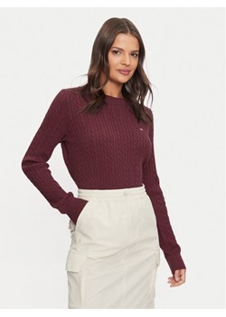 Tommy Jeans Sweter Essential DW0DW18683 Różowy Regular Fit ze sklepu MODIVO w kategorii Swetry damskie - zdjęcie 182671586