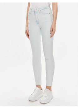 Calvin Klein Jeans Jeansy J20J223308 Niebieski Skinny Fit ze sklepu MODIVO w kategorii Jeansy damskie - zdjęcie 182671605