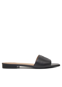 LAUREN RALPH LAUREN Klapki Everley 802959142001 Czarny ze sklepu MODIVO w kategorii Klapki damskie - zdjęcie 182671615