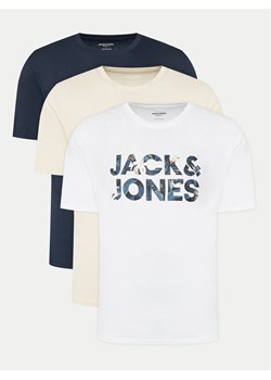 Jack&Jones Komplet 3 t-shirtów Bryan 12277956 Kolorowy Relaxed Fit ze sklepu MODIVO w kategorii T-shirty męskie - zdjęcie 182671749